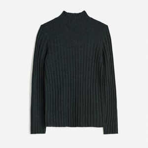 Madewell Sweater Alpaca Blend Mockneck Women’s size Large NEW